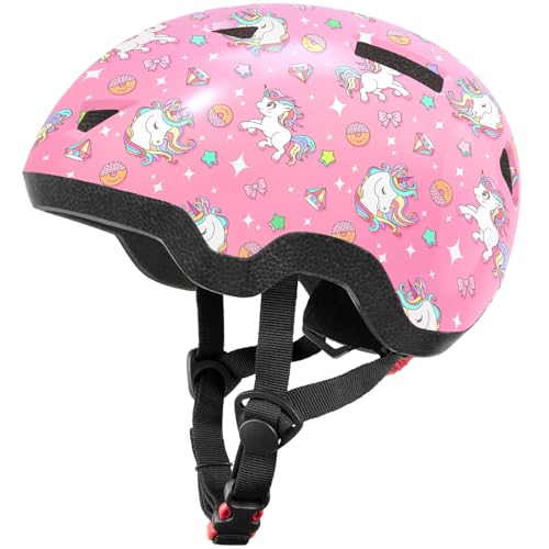 Toddler Bike Helmet for Boys and Girls, Adjustable Kids Helmets