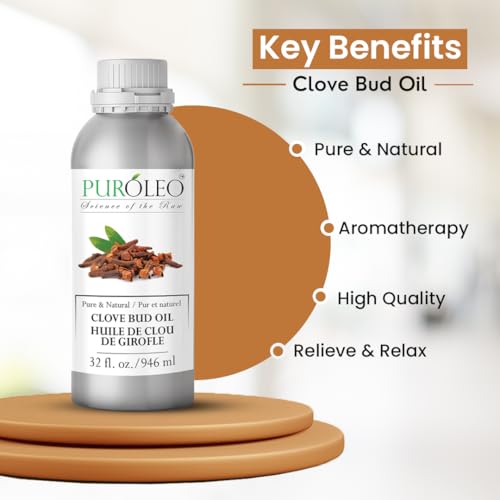 Aceite Esencial de Clavo PUROLEO 946 ML miniatura 3