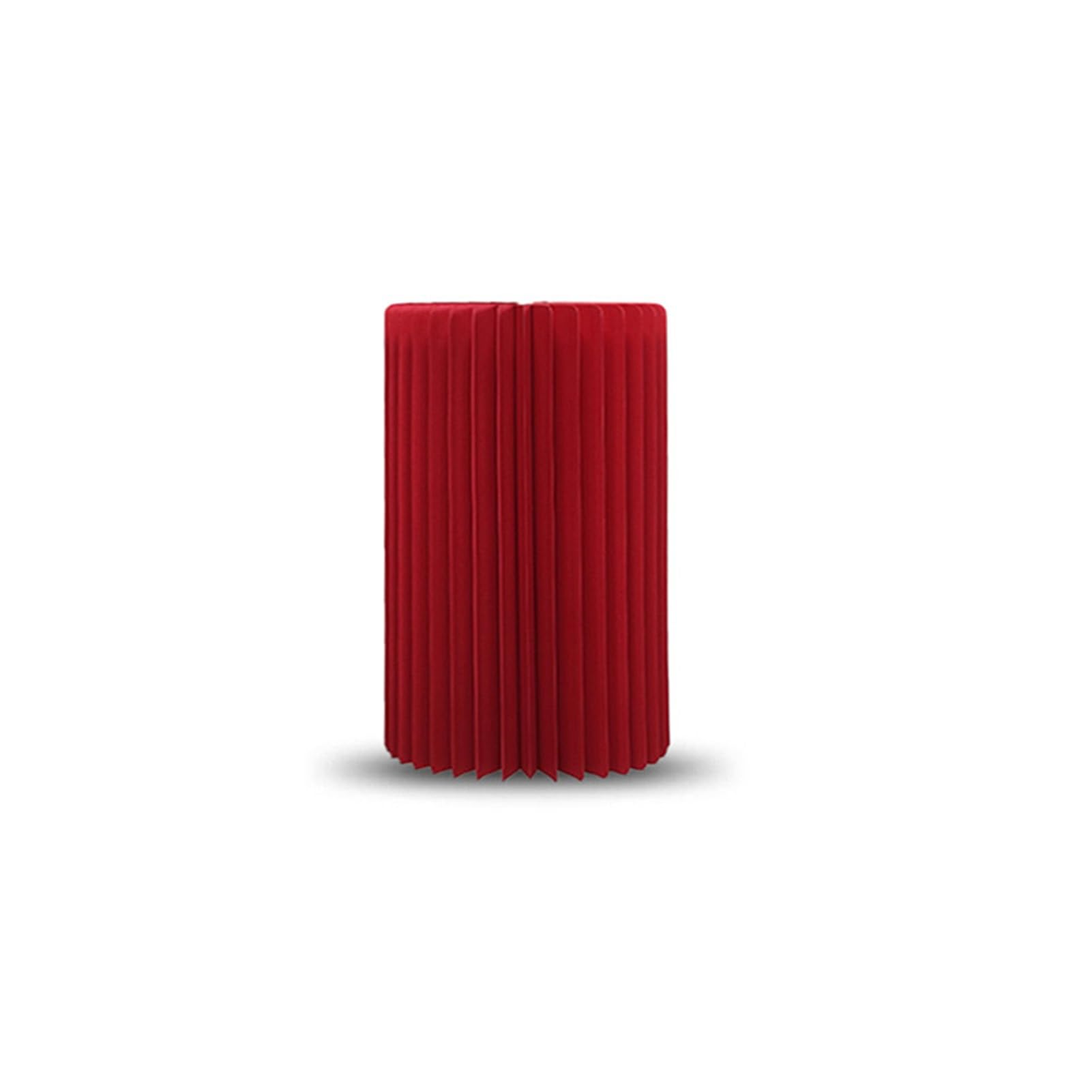 YTBHSHXZ plinth， Wedding Centerpieces Display, Cylinder Flower Stand Paper Roman Pillar(Red 15.75in,15.75in)