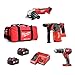 Produktbild Milwaukee Kit 18V MWK183AP2 (HD18AG125 + M18CHX + M18BPD + 2 x 5,0Ah + M12-18C + Werkzeugtasche XL)