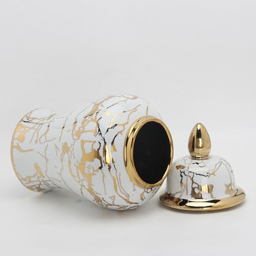 Pots de rangement en céramique avec couvercle et vase à gingembre déco