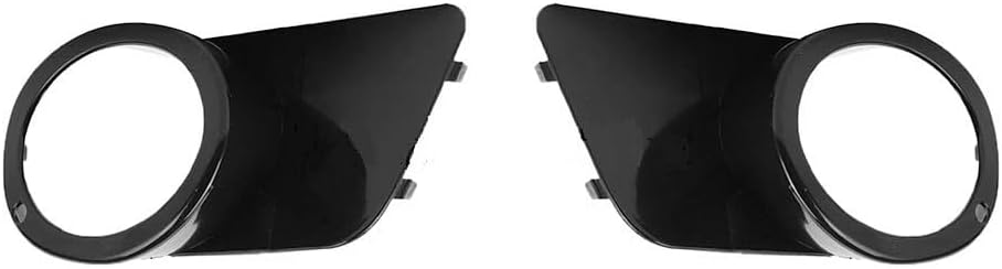 MACHSWON Pair Set Fog Light Lamp Bezel Cover, 51112496283 + 51112496284, 1998-2003 Compatible with BMW 5 Series E39 M5
