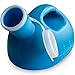 Urinals for Men 2000 ml/66 oz Portable Male Urinal Spill-Proof Urine Collection Container for Adults/Large Plastic Pee Holder for Hospital,Incontinence,Elderly,Travel,Driving,Camping (Blue)