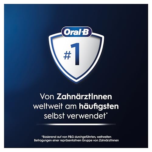 Oral-B iO Series 2 Elektrische Zahnbürste — Electric Toothbrush Inkl. 1 Aufsteckbürste, 3 Putzmodi für Zahnpflege, Magnet-Technologie, Reise-Etui, Aufsteckbürsten-Etui — Designed by Braun — Schwarz – Bild 7