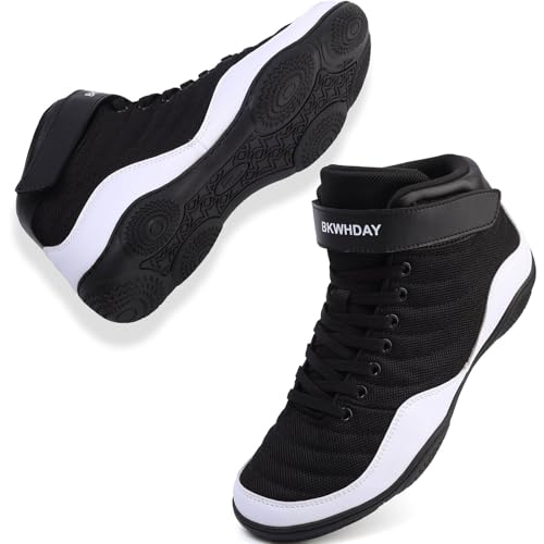 Kids Wrestling Shoes Youth Boys Girls Boxing Shoe Lightweight Breathable Non Slip