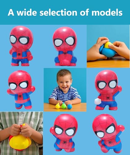 Image of Squishy Toy, Taba Squishy, Squishy Biscuit Squishy Fidget Toys Fufu Taba Stress Ball Squeeze Toys Anxiety Relief for Women /Men Stocking Fillers Birthday Gifts163 (Red(5 Pcs))