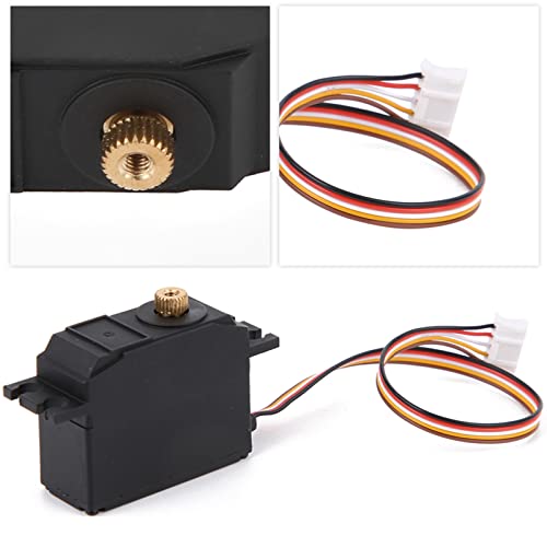 Tbest TBESTP42UXNGGWF Wltoys 12428 Servo Rc Carrera,Servo Rc Auto Wltoys,Bezgar Steering Servo,Wltoys 1/10 12428 Servo,Servos Plastic Gear Servo Upgrade Spare Parts Accessory Fit thumb #2