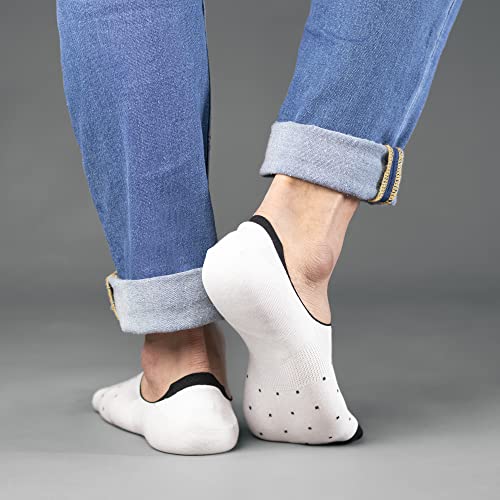 Image of SockSoho Premium Loafer Cotton Socks for MEN - (COLOR: Multicolor | Loafer Length | 7-12 UK Size)