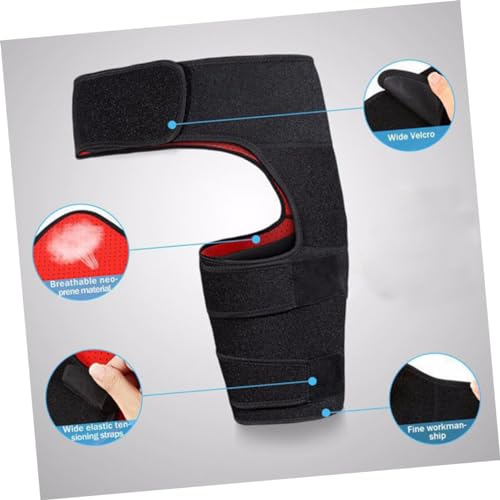Faja de soporte para muslo y cintura ajustable para fitness miniatura 4
