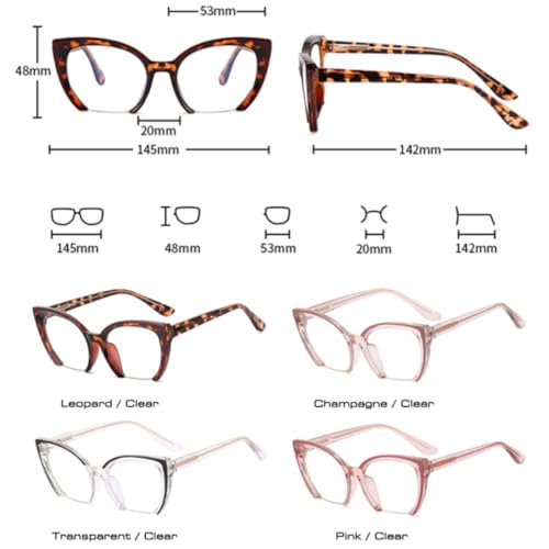 Lunettes œil de chat semi-cerclées rétro pour sublimer votre regard