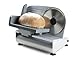 DOMO DO521S Allesschneider - Brotschneidemaschine für Brot, Aufschnitt oder Käse - Mit stufenlos einstellbarer Schnittstärke Ø 19 cm - bis 15 mm - Grau
