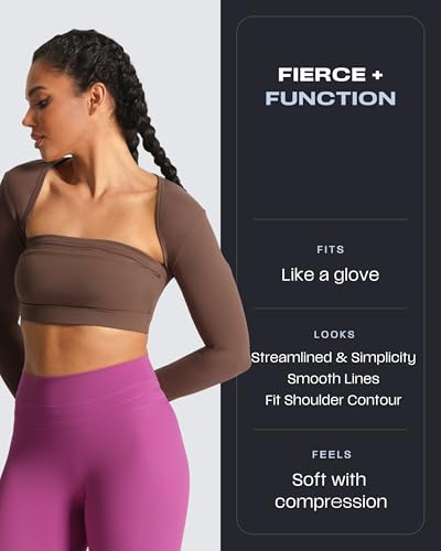 Image of Aoxjox Women's Lexi Lined Bolero Shrug | workout long sleeve,waist-defining cropped fit,open front cardigan,buttery soft fabric,layering,yoga,gym,daily wear