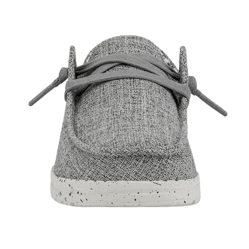 Image of HEYDUDE Women's Wendy Chambray | Women's Shoes | Women's Lace Up Loafers | Comfortable & Light-Weight