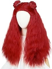 Red with Double Buns