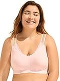 FRUAP Bralettes Bra for Women, Seamless Bra with Full Coverage, Wireless Bra Comfort, Fixed Pad and