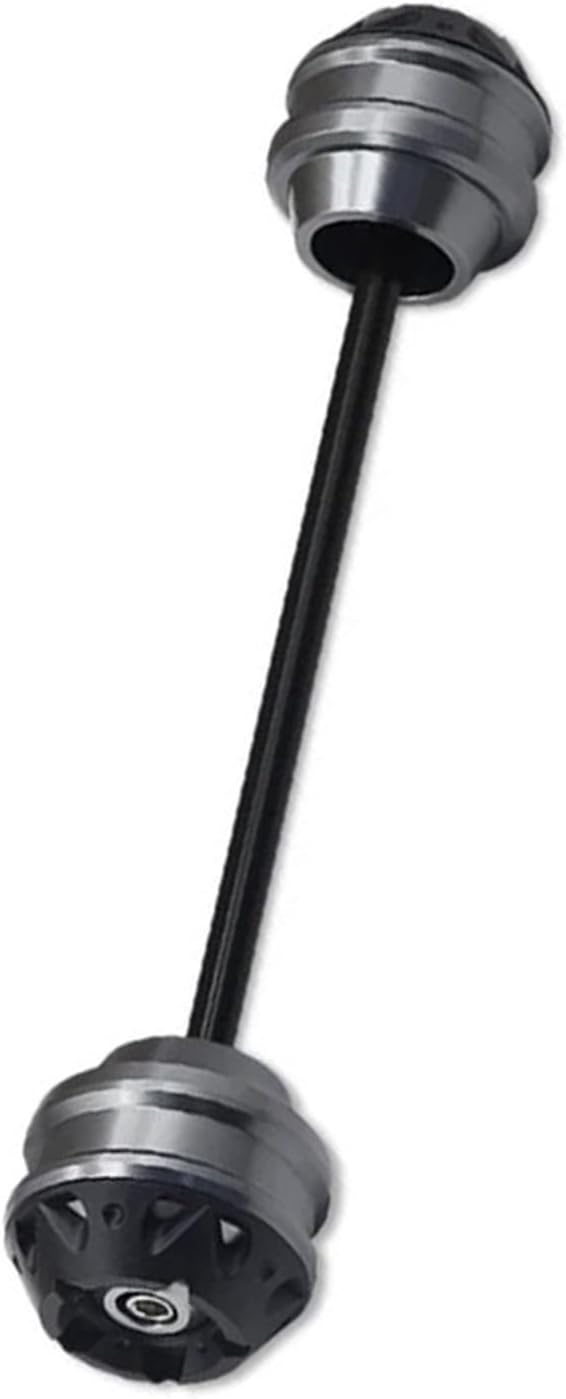 Motorcycle Wheel Protector Motorcycle Axle Fork Front and Rear Anti-Collision Slider for Y-AMAHA Tracer 900GT 2018 2019 2020 2021 2022 2023(Front Titanium)