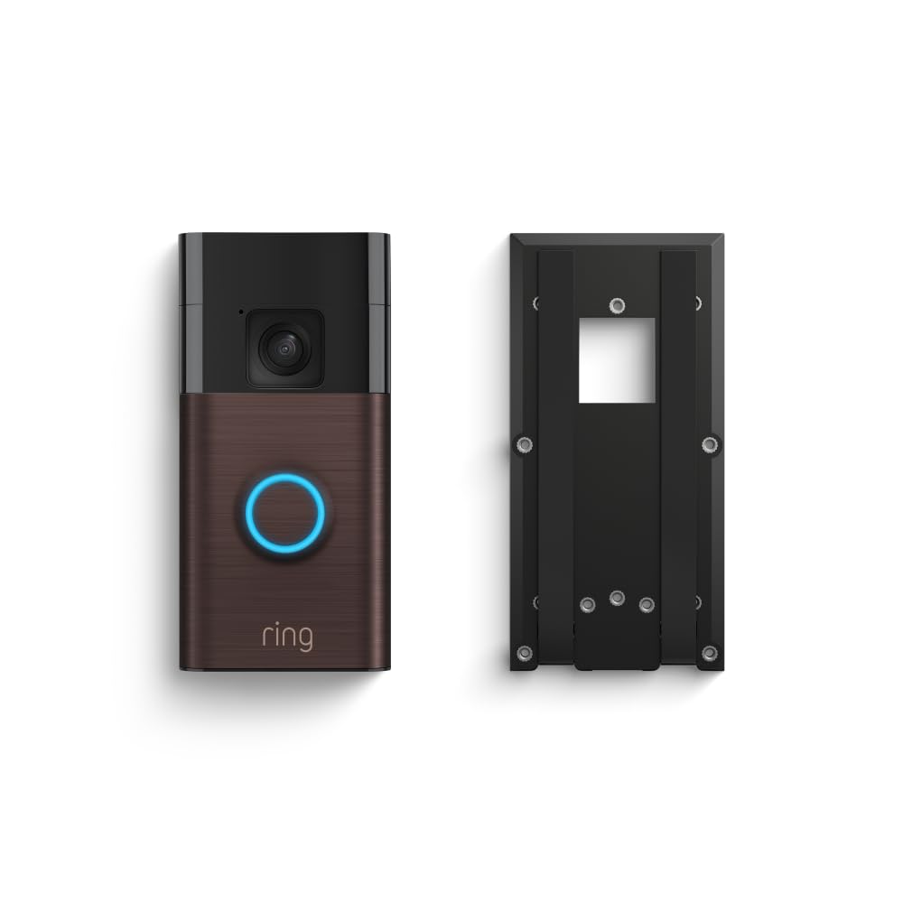 Ring Battery Video Doorbell + No-Drill Mount