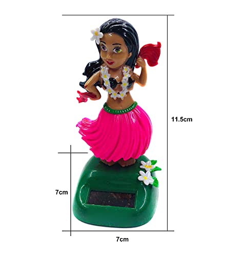 Statuetta a Energia Solare Hawaiana,Wooauto ABS