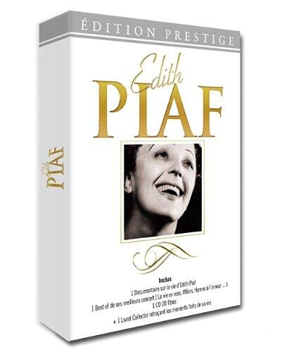 Édith Piaf-Coffret : Le Best of de Ses Concerts + Le documentaire sur sa carrière [Édition Prestige]