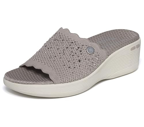Sandale plate Skechers Pier-Lite Light Essence chaussure été marche légère