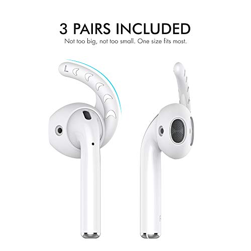 Ahastyle PT14 3 Pairs Airpods Ear Hooks Cover Silicone Accessories Compatible thumb #2