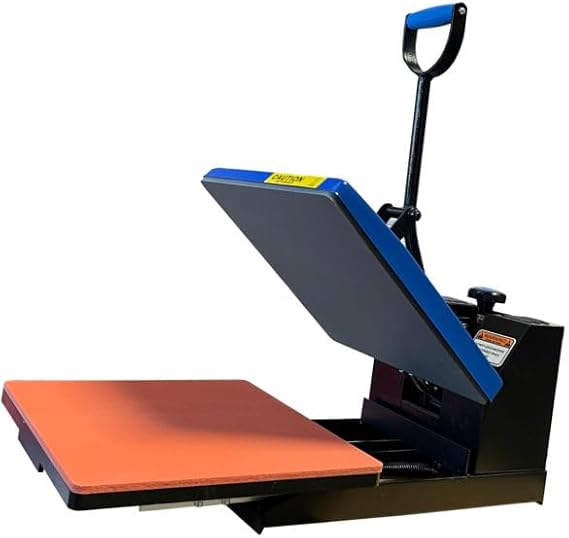 Fancierstudio DG Heat Press 15x15 Inch Sublimation Heat Press Slide Out Lower Platen Max 5.5 inch