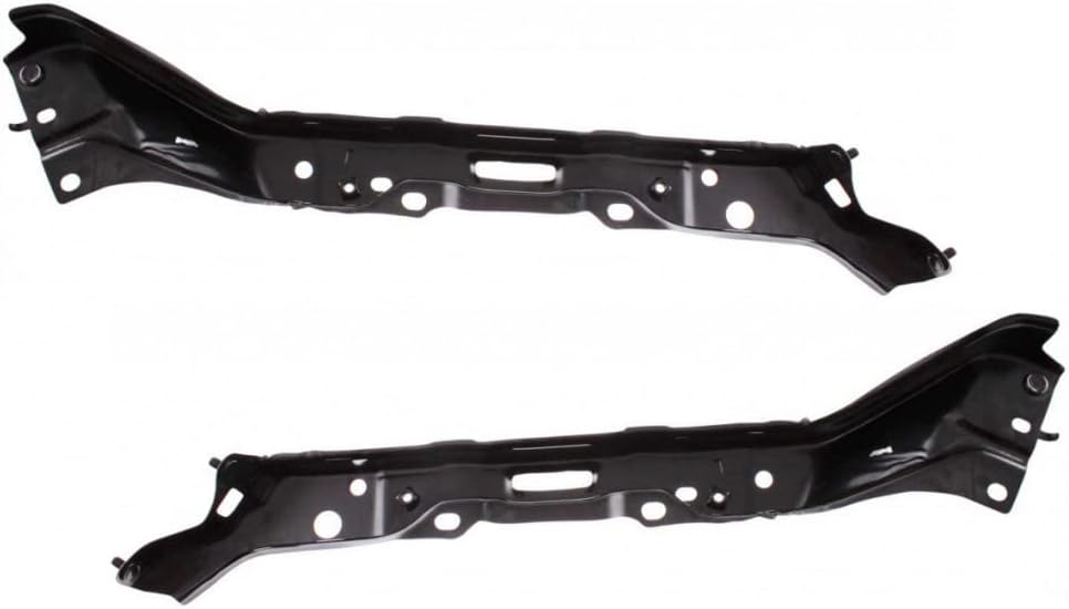 For Toyota Tundra 2007-2013 Bumper Cover Retainer Driver and Passenger Side | Pair | Front | Upper | Outer | Steel | Replacement For TO1032108, TO1033108 | 525380C020, 615343424330, 525370C020