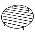 onlyfire Round Fire Pit Grate with 4 Legs for Outdoor Grill, 19?Inch