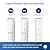 GLACIER FRESH RO Under Sink Reverse Osmosis System water filter, Effectively removes lead, heavy metals, PFOA, PFOS, and other pollutants, 3 PACK