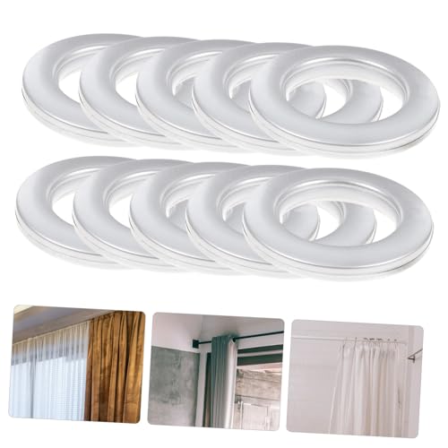 Anillos para cortinas con ojal de plástico de 30 mm y diseño desmontable pack de 75 unidades 7
