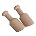 RDEXP 73x24mm Unpainted Wooden Scoop Spoon Sugar Bath Salt Scooper for Spices Parties Home Kitchen Tool Pack of 20