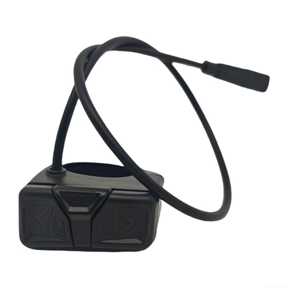 Pulsante interruttore per display bicicletta elettrica, confezione da 1, per schermi a colori Bafang DPC244/DPC245, pulsante di accensione, materiale ABS, facile installazione
