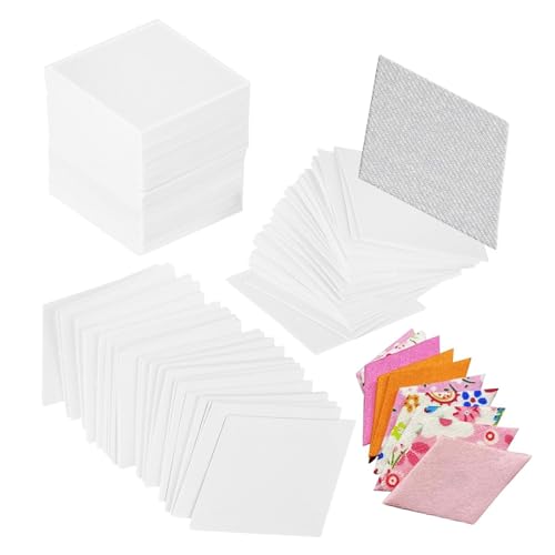 HAPINARY 300Stuks Quilting Templates Paper Piecing Sjablonen voor Beginners Diamantvormige Patroonpapier voor Creatieve Patchwork Projecten Eenvoudig in Gebruik