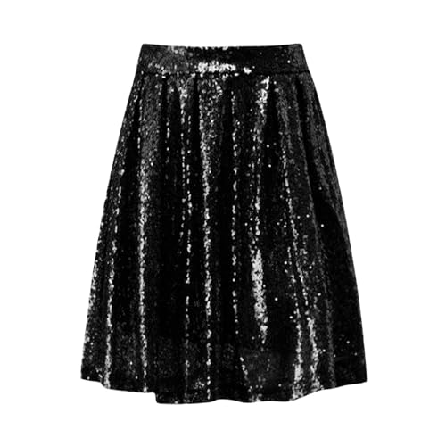 Jupe à paillettes chic au plissé d'exception pour cérémonie - 4
