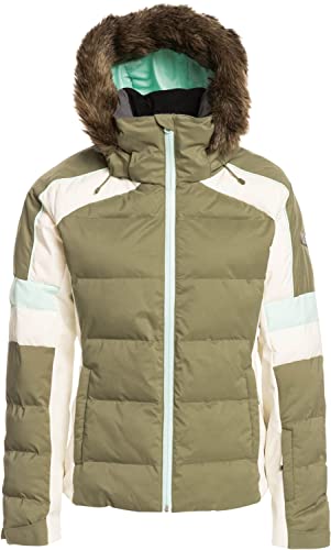 Veste snowboard Roxy Snowblizzard isolée pour femme performante en station