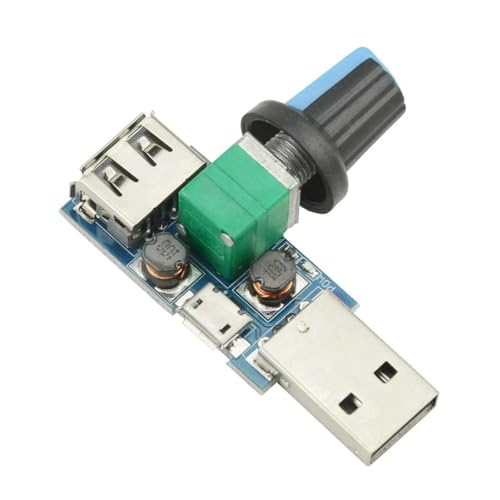 Régulateur de vitesse de ventilateur USB module variateur DC 5V lot de 3 pièces