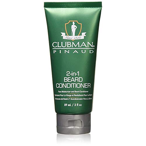 Clubman Beard 2-In-1 Conditioner 3 Ounce Tube (88ml) (6 Pack)