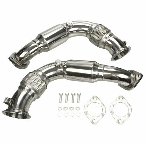 Tubo de escape terminal para N63 X5 X6 y modelos 550i 650i 2008-2014
