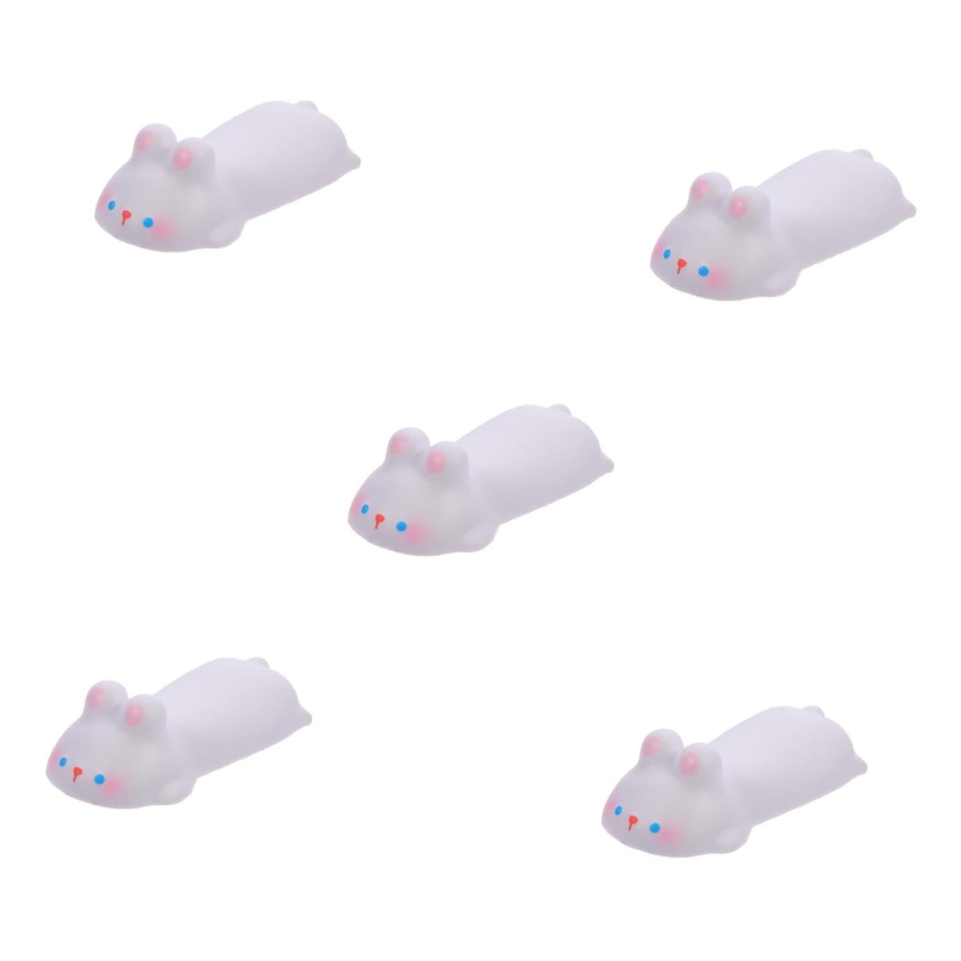 ARTIBETTER 5 Piezas accesorio de ratón almohadilla de ratón pequeña almohadillas bunny alfombrilla ratón gaming alfombrilla de ratón kawaii soporte de mano para alfombrilla de ratón resina