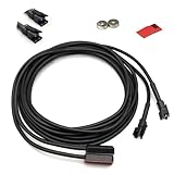 2-pin male SM plug: cord length: 180 cm. Connect directly to the controller 3-pin female waterproof plug: cord length: 25cm. The controller cannot be connected directly. Need to use 1T4 cable Electric bicycle Cut Off Power Brake Sensor is suitable fo...