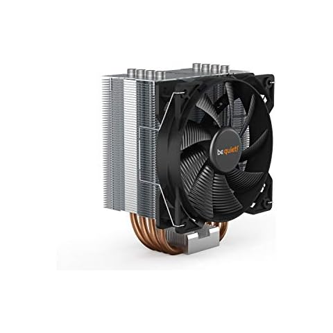 be quiet! Pure Rock CPU-Kühler 120mm PWM Prozessorlüfter für AMD und Intel schwarz BK006 Cover