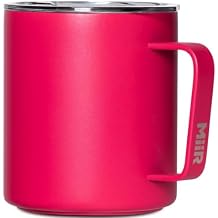 MiiR Camp Cup, 12oz - Double Wall Vacuum Insulated, Stainless Steel with Splash-Proof Slide Lid