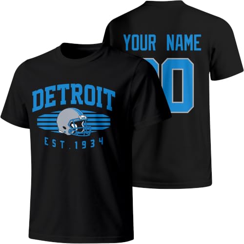 Image of ANTKING T Shirt Custom Short Sleeves for Men Women Youth | Crew Neck T Shirt with Custom Name Number Gift