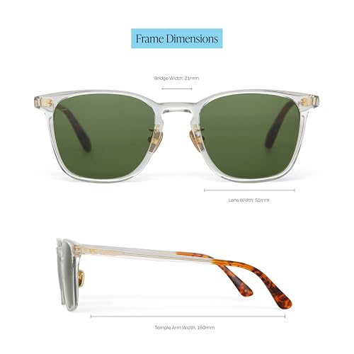 Image of TOMS unisex-adult Emerson Square Sunglasses