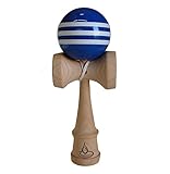 Triple Blue/White Stripe Kendama