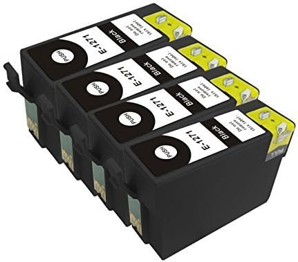 TS 10-PK Remanufactured for T127 Ink Cartridges 127 T1271 (4 Blacks, 2 Yellow, 2 Magenta, 2 Cyan)