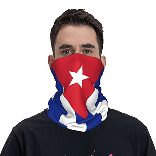 Balaclava de Cuello con Estampado Bicolor para Hombres y Mujeres, Mascarilla Facial Transpirable de Poliéster, Ideal para Deportes, Color Blanco miniatura 1