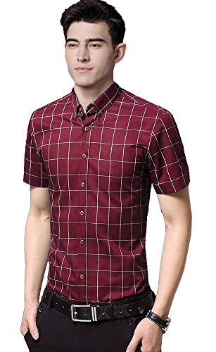 Image of IndoPrimo Men's Regular Fit Cotton Casual Shirt