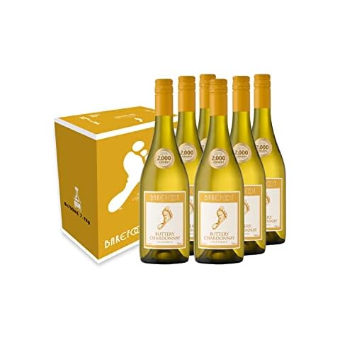 Barefoot Buttery Chardonnay, Californian White Wine, 6 x 750ml bottles Cover