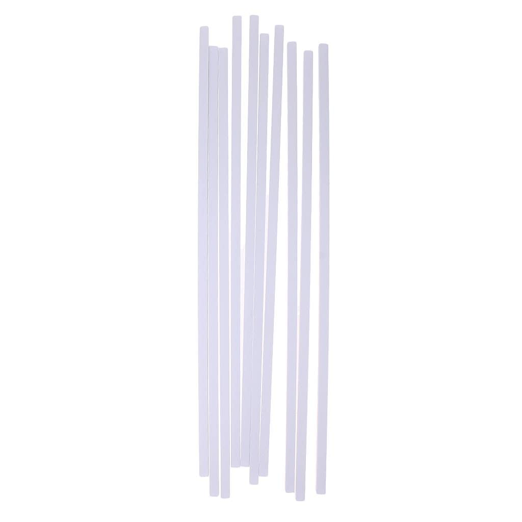 10Pieces Abs PVC Square Tube Rod for DIY Model Building Scenery 8X500Mm-picture-26